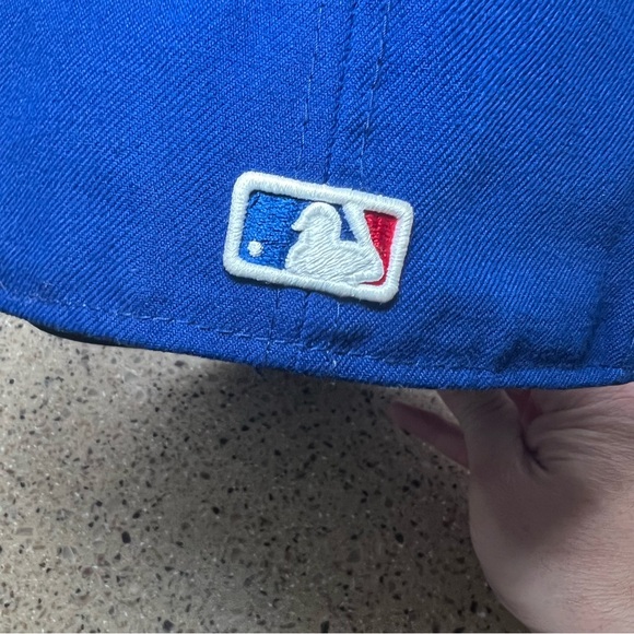 Chicago Cubs New Era Royal Authentic Collection OnField 59FIFTY Fitted Hat 6 5/8 - Picture 7 of 11